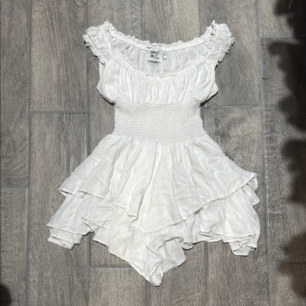 Princess Polly Elegant Off-Shoulder Romper